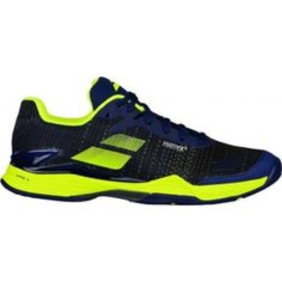 Babolat Men’s Jet Mach II Clay Tennis Shoes (Blue/Yellow)  ?
